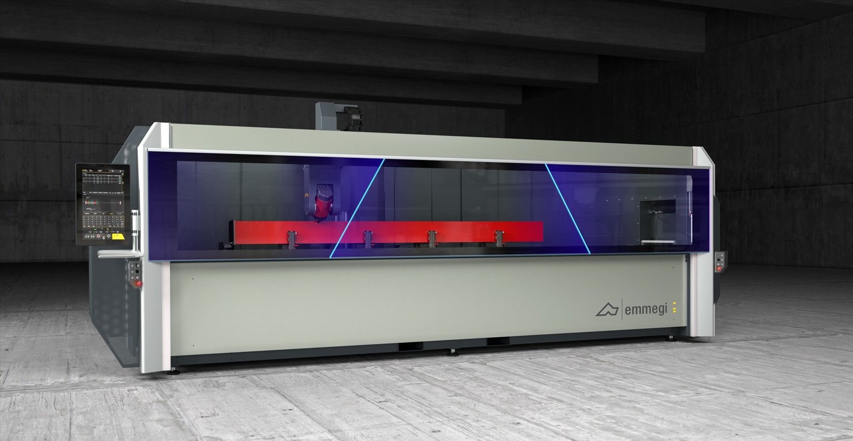 EMMEGI COMET S4 ALUMINUM 4 AXIS CNC