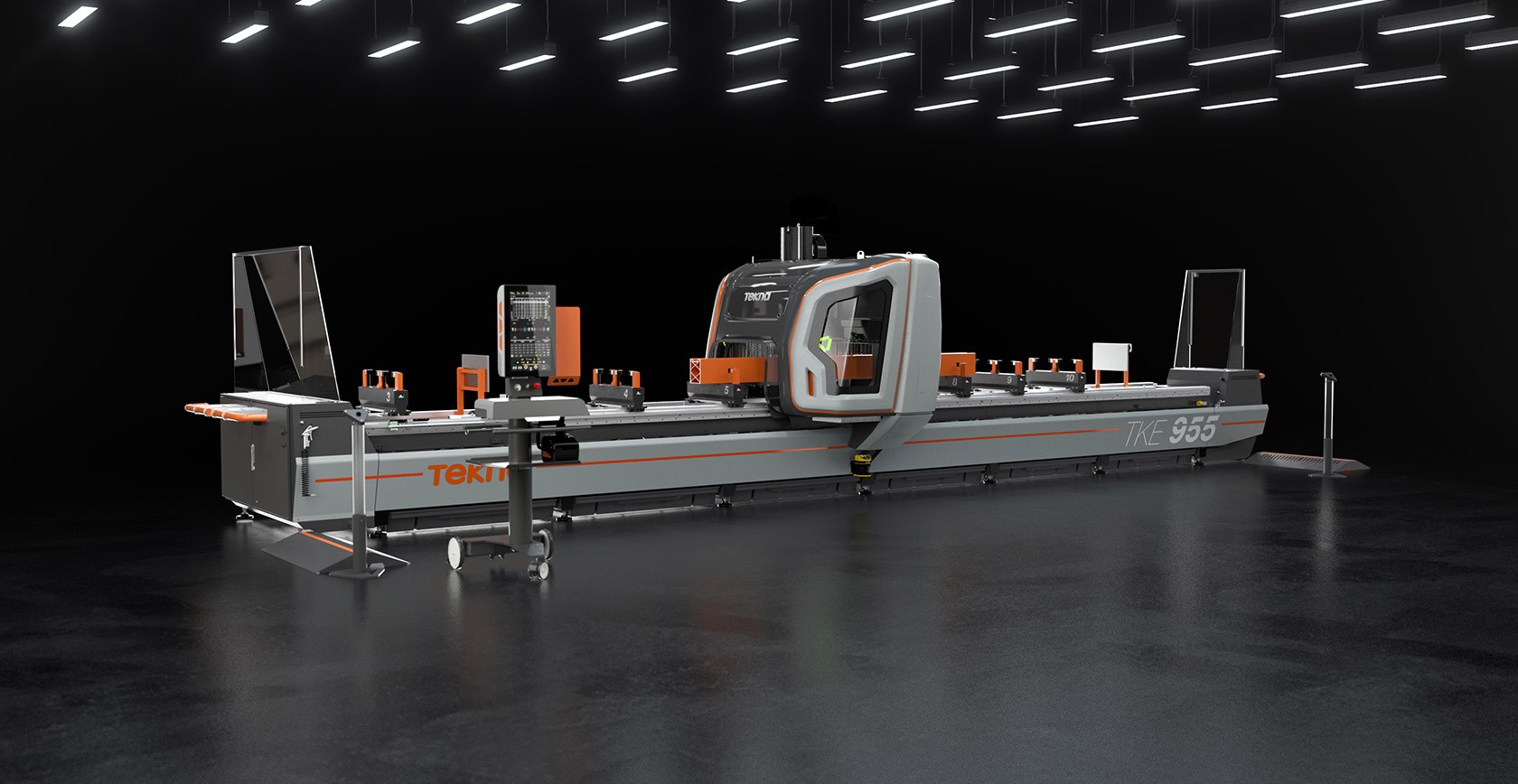 TEKNA - TKE 955 - ALUMINUM 5 AXIS CNC