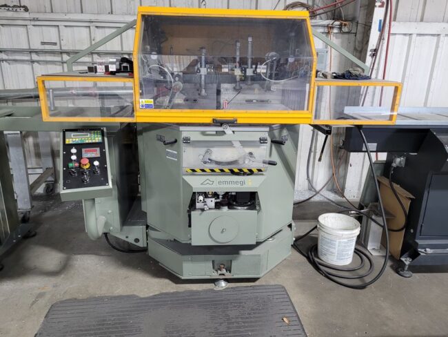 Used Emmegi SCA 650 E – Precision Single Head Cutting Machine