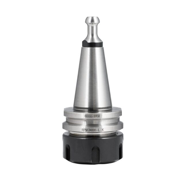 Porte Outil ISO 30 (RH-Moteur H.S.D) - ER 32 (Inclus écrou de collet KL-CN0004 & Pin KL-IS3007) – Image 4