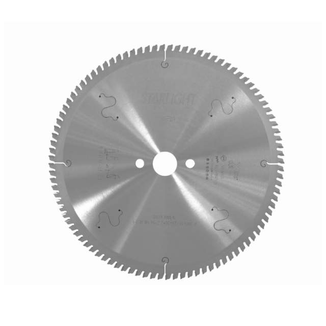 Silent Blade for Aluminum with Carbide - 200mm x3.2 Z.64 F.30