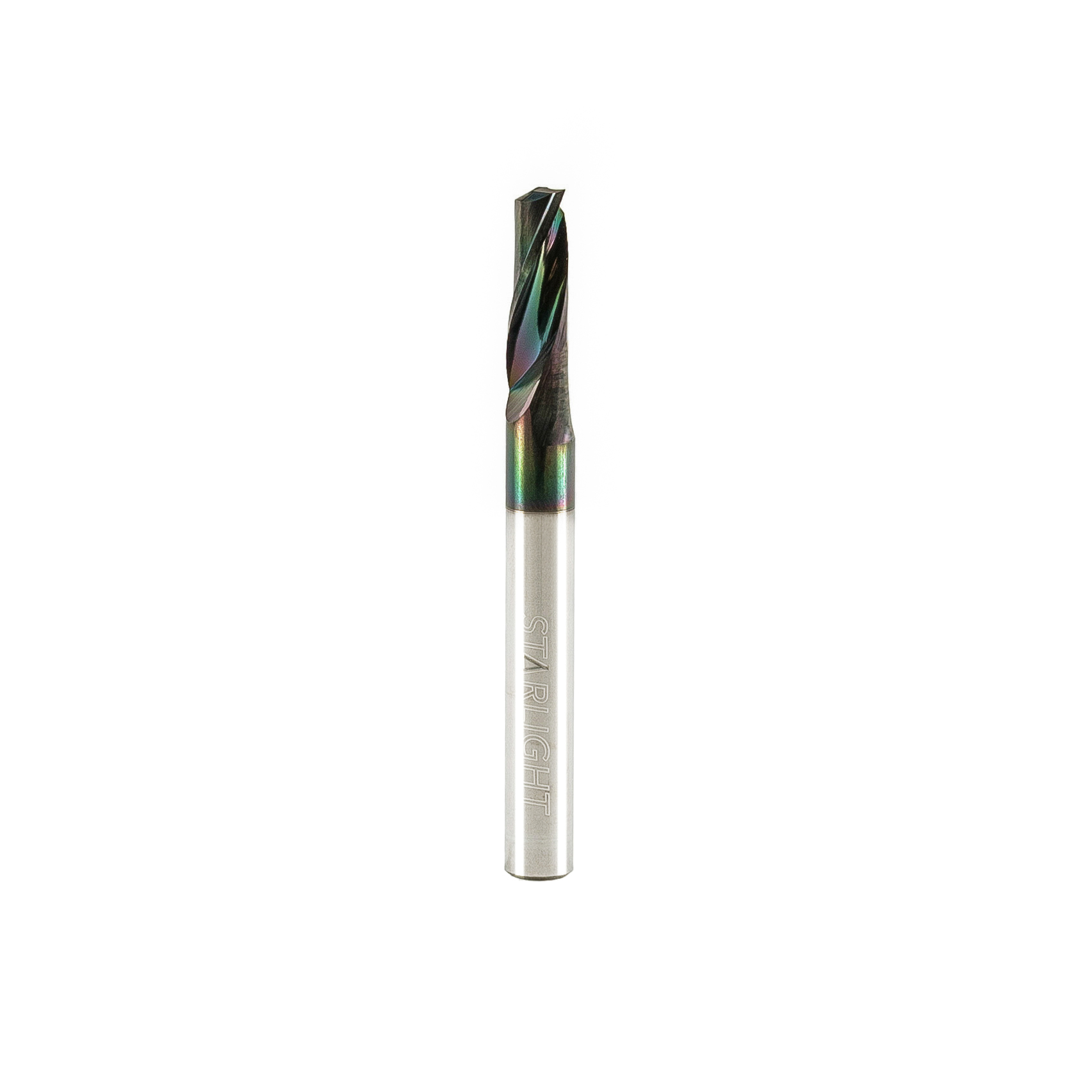 Mèche une flûte au carbure "fini miroir" - 6x16x60x6mm revêtement DLC – Image 3