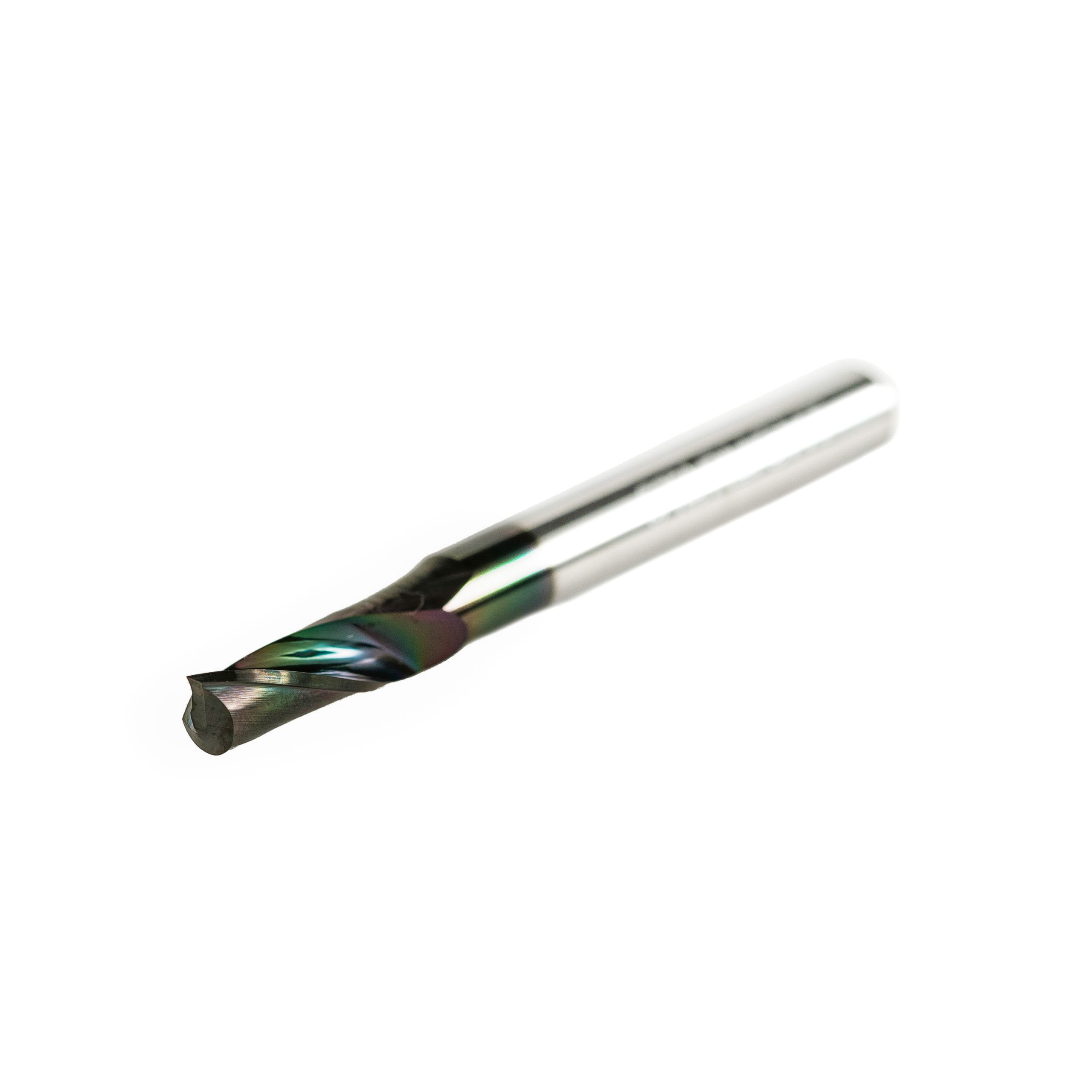 Mèche une flûte au carbure "fini miroir" - 6x16x60x6mm revêtement DLC – Image 4