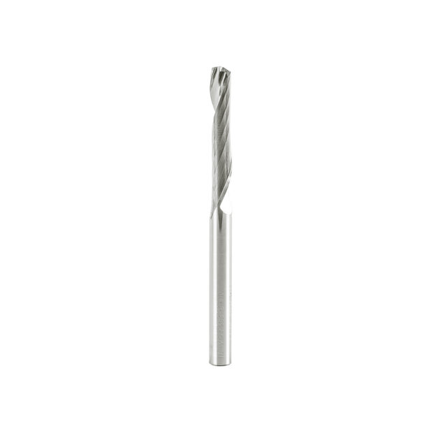 Single Flute End Mill with Carbide "Mirror Finish" - 6x35x80x6mm