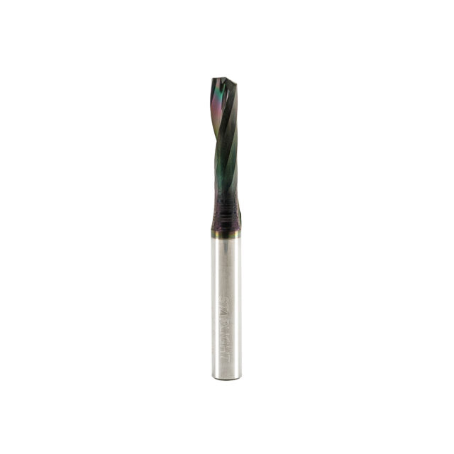 Mèche une flûte au carbure "fini miroir" - 8x35x80x8mm revêtement DLC – Image 3