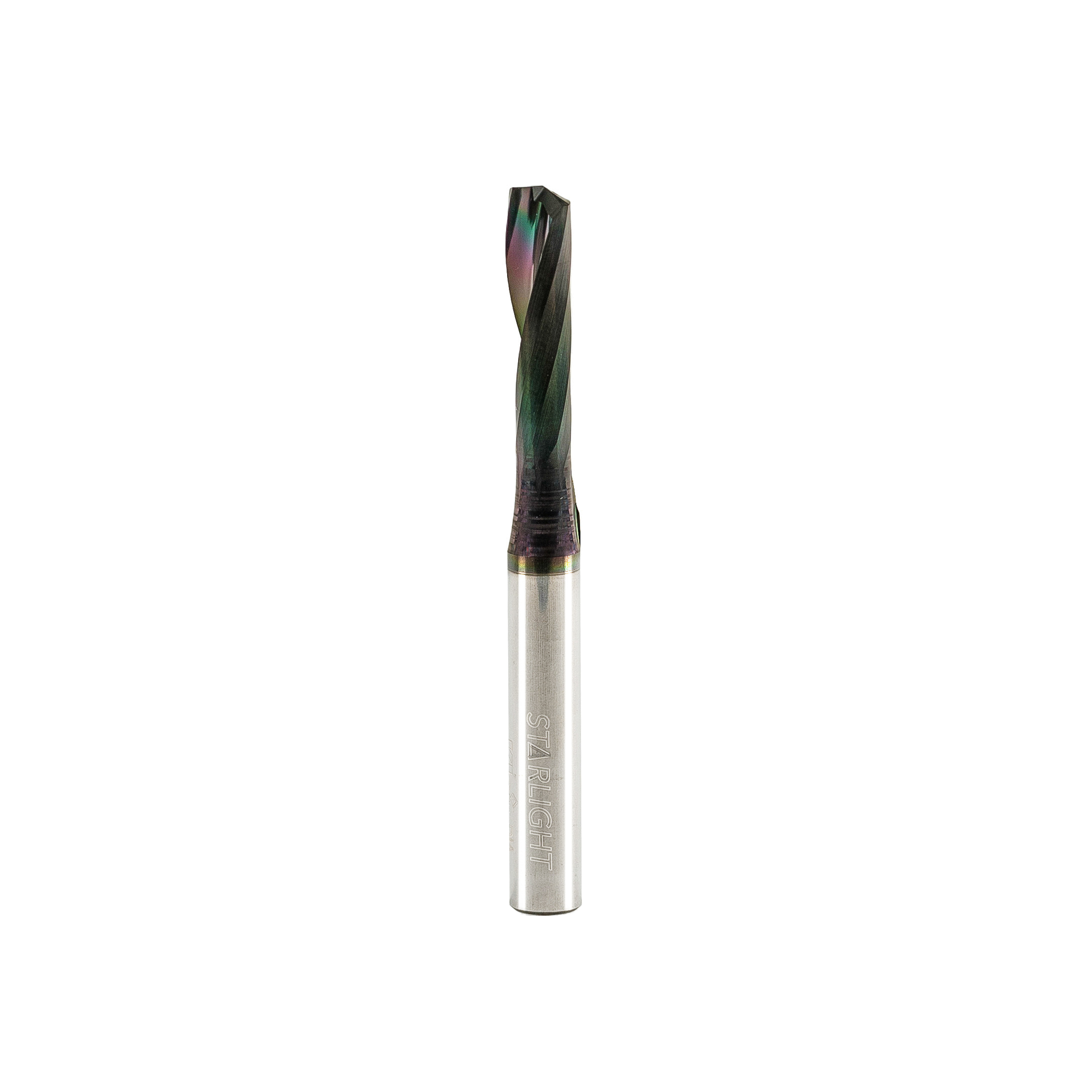 Mèche une flûte au carbure "fini miroir" - 8x35x80x8mm revêtement DLC – Image 3