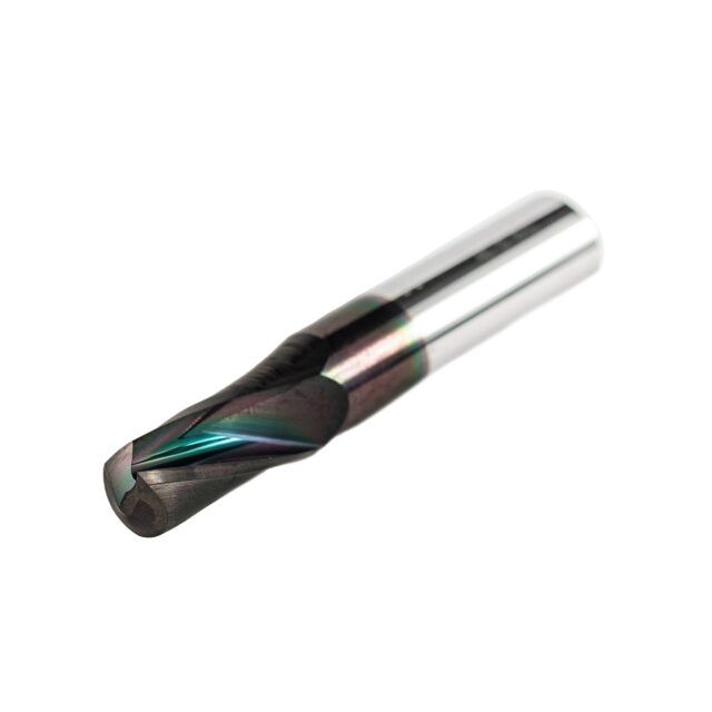 Mèche une flûte au carbure "fini miroir" - 12x24x70x12mm revêtement DLC – Image 4