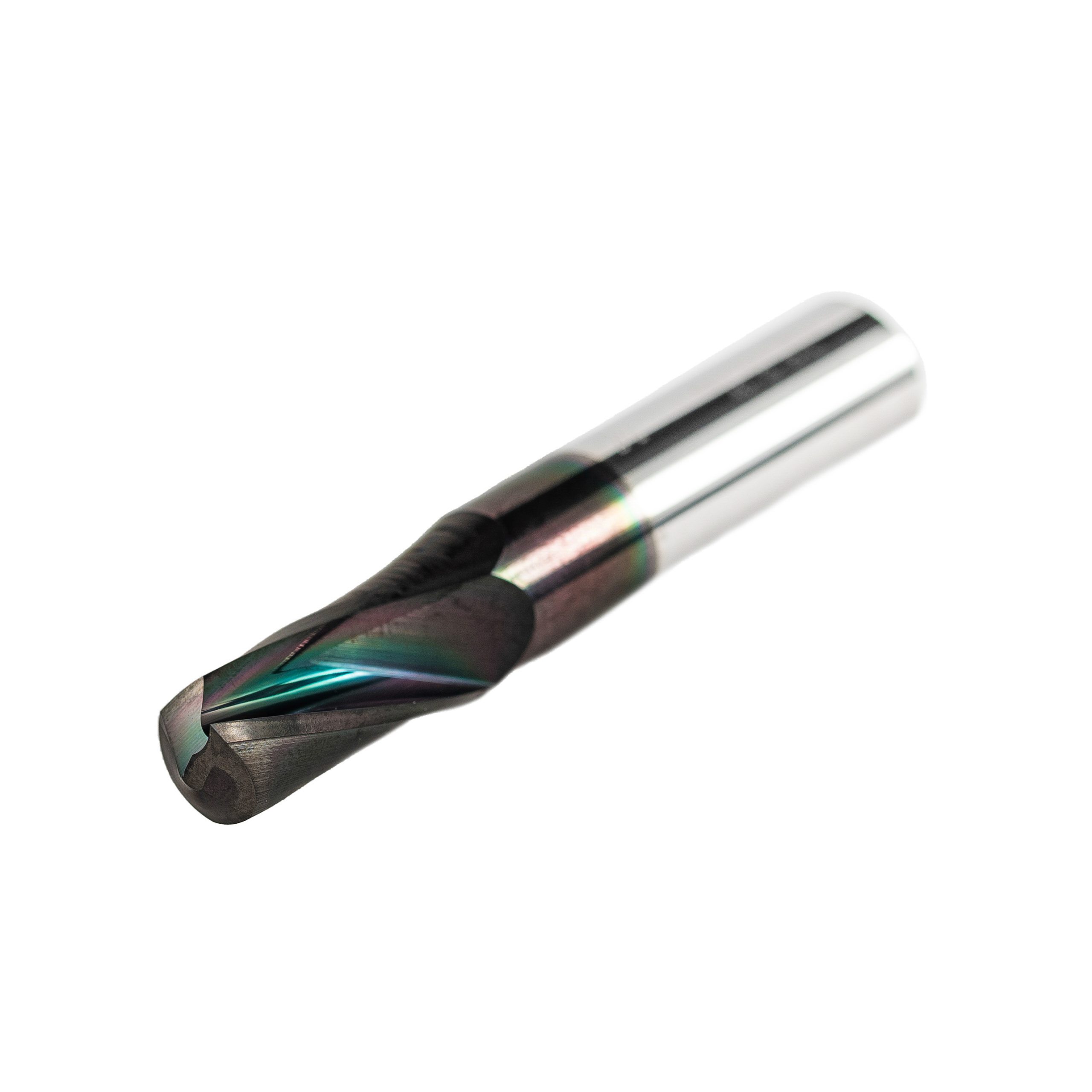 Mèche une flûte au carbure "fini miroir" - 12x24x70x12mm revêtement DLC – Image 4