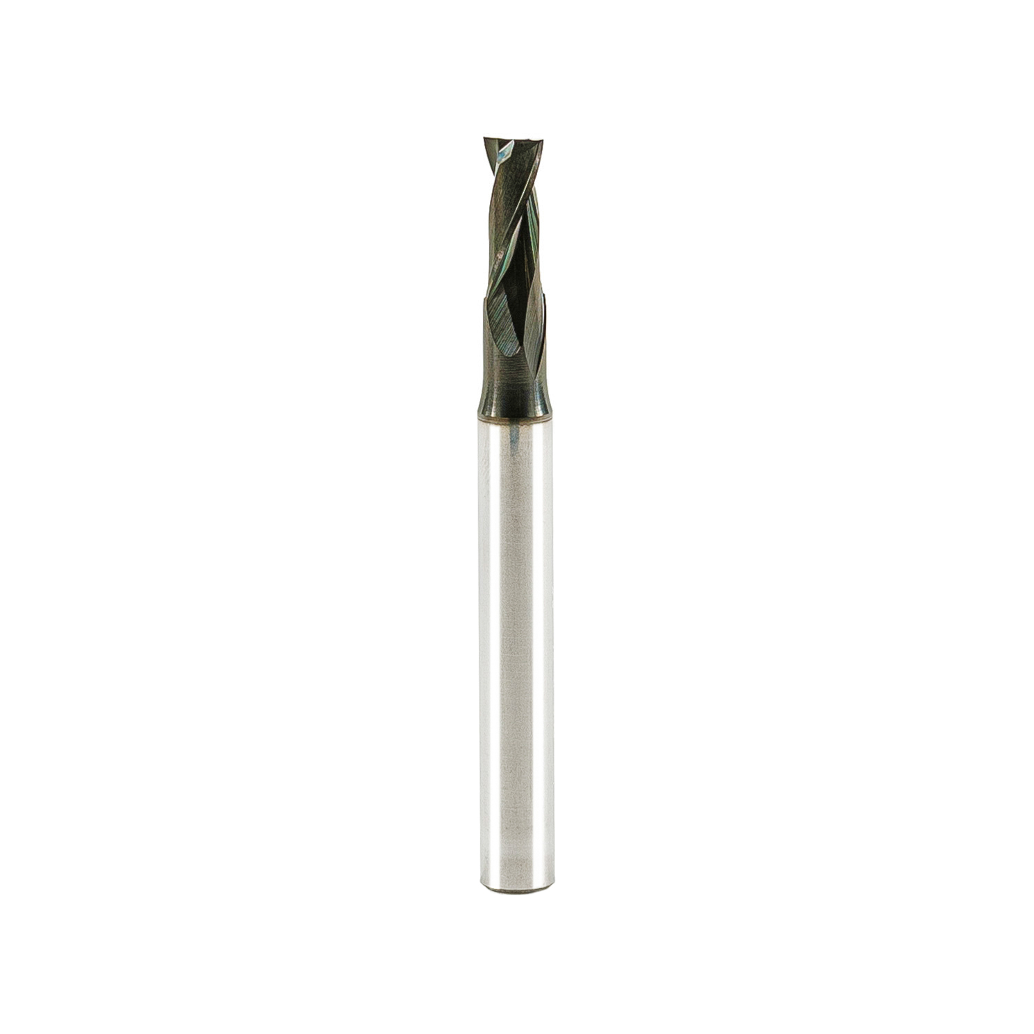 Mèche deux flûtes au carbure "fini miroir" - 5x12x60x6mm revêtement DLC – Image 3