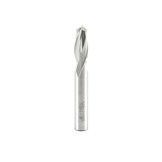 Double Flute End Mill with Carbide "Mirror Finish" - 8x20x60x8mm