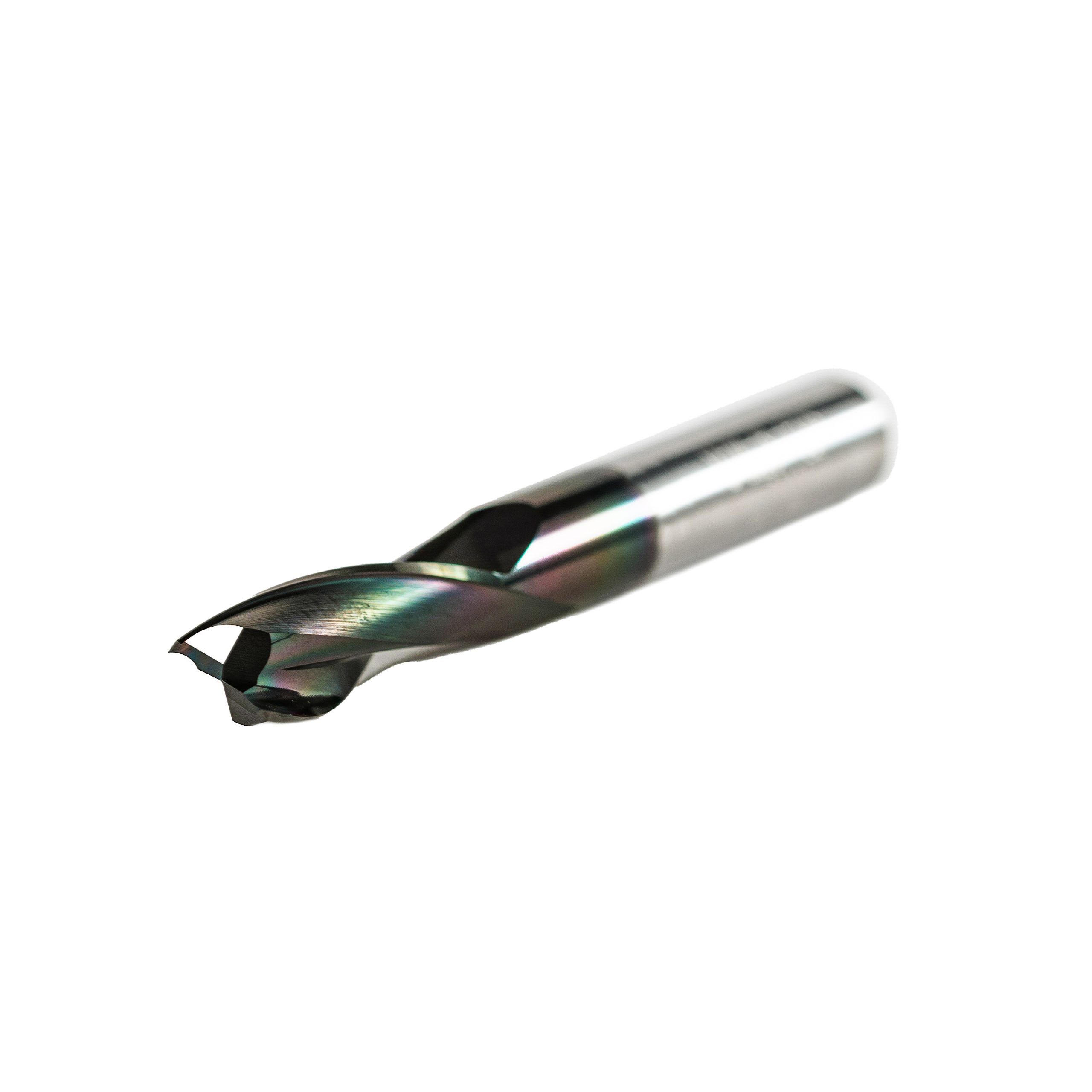 Mèche deux flûtes au carbure "fini miroir" - 8x20x60x8mm revêtement DLC – Image 4