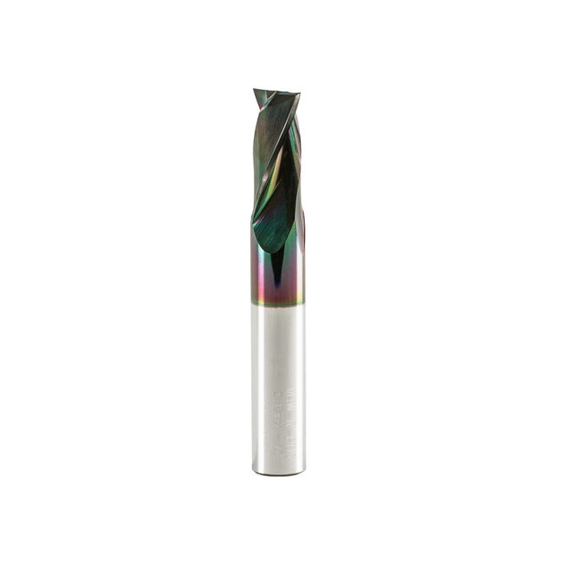 Double Flute End Mill with Carbide "Mirror Finish" - 10x22x70x10mm DLC Coating