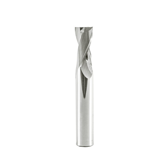 Double Flute End Mill with Carbide "Mirror Finish" - 12x25x80x12mm