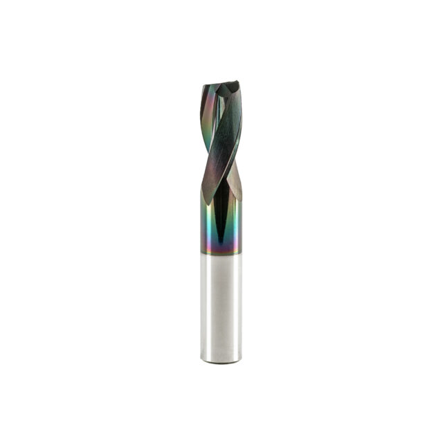 Double Flute End Mill with Carbide "Mirror Finish" - 12x25x80x12mm DLC Coating - Image 3