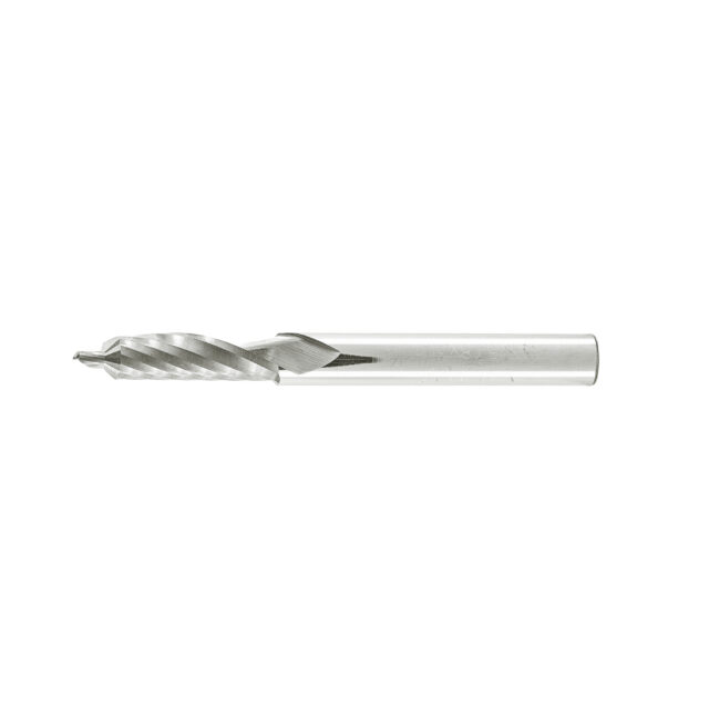 Alternative view of EndMill 1 Flute Carbide Drill with Double Diameter "Mirror Finish" 3/8x5/30x80x8mm