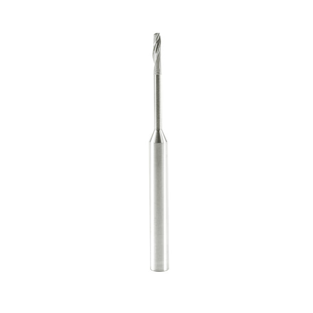 Single Flute End Mill with Carbide "Mirror Finish" - 4x14/40x100x8mm - Image 3
