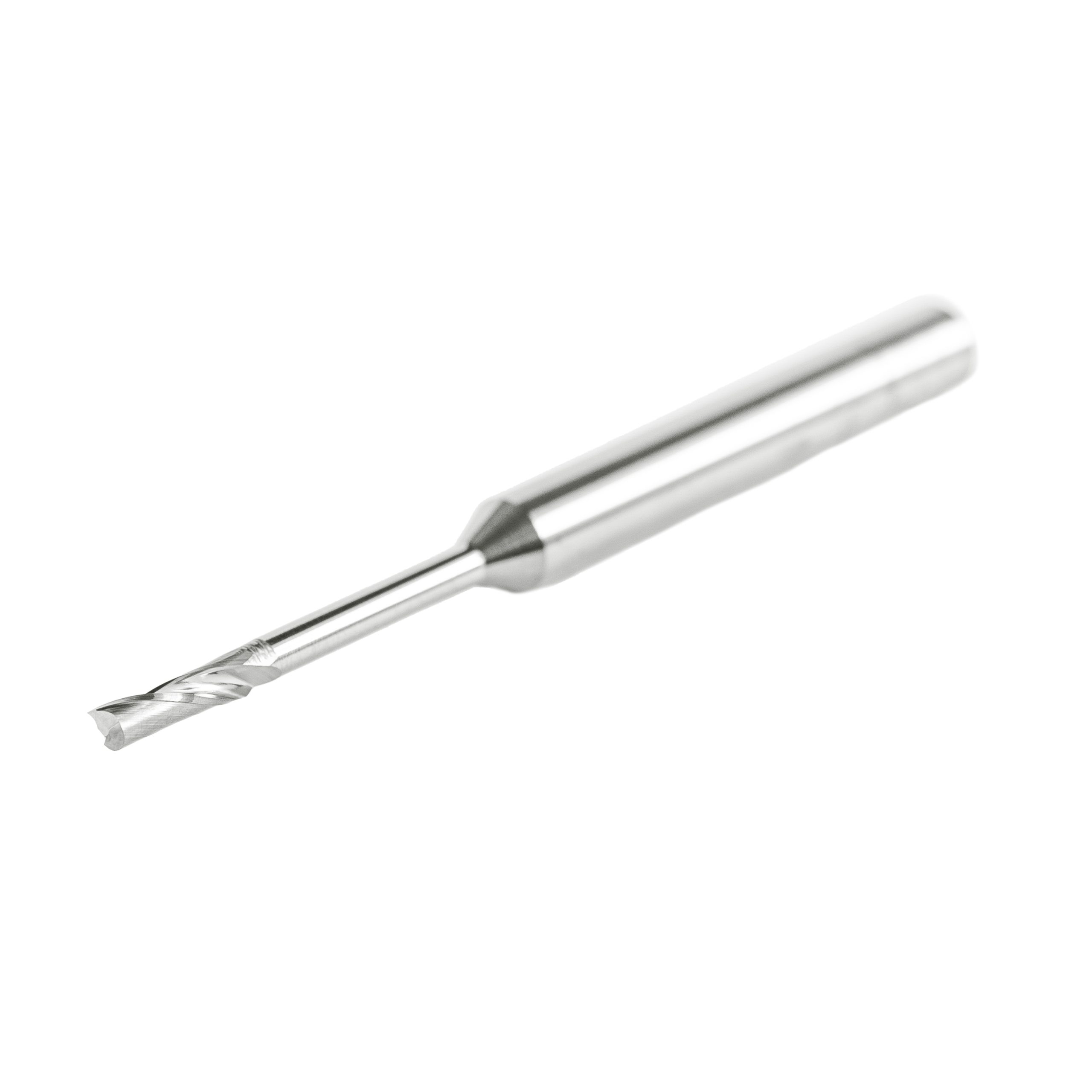 Single Flute End Mill with Carbide "Mirror Finish" - 4x14/40x100x8mm - Image 4