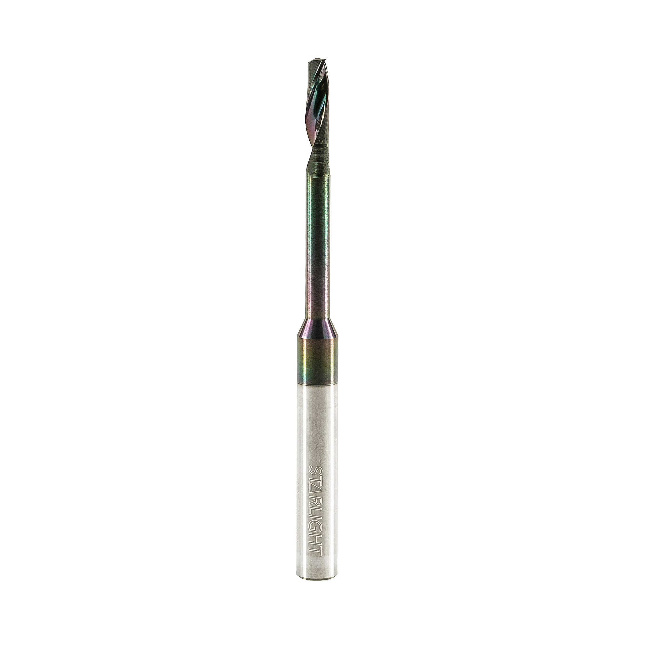 Mèche une flûte au carbure "fini miroir" - 5x18/50x100x8mm revêtement DLC – Image 3