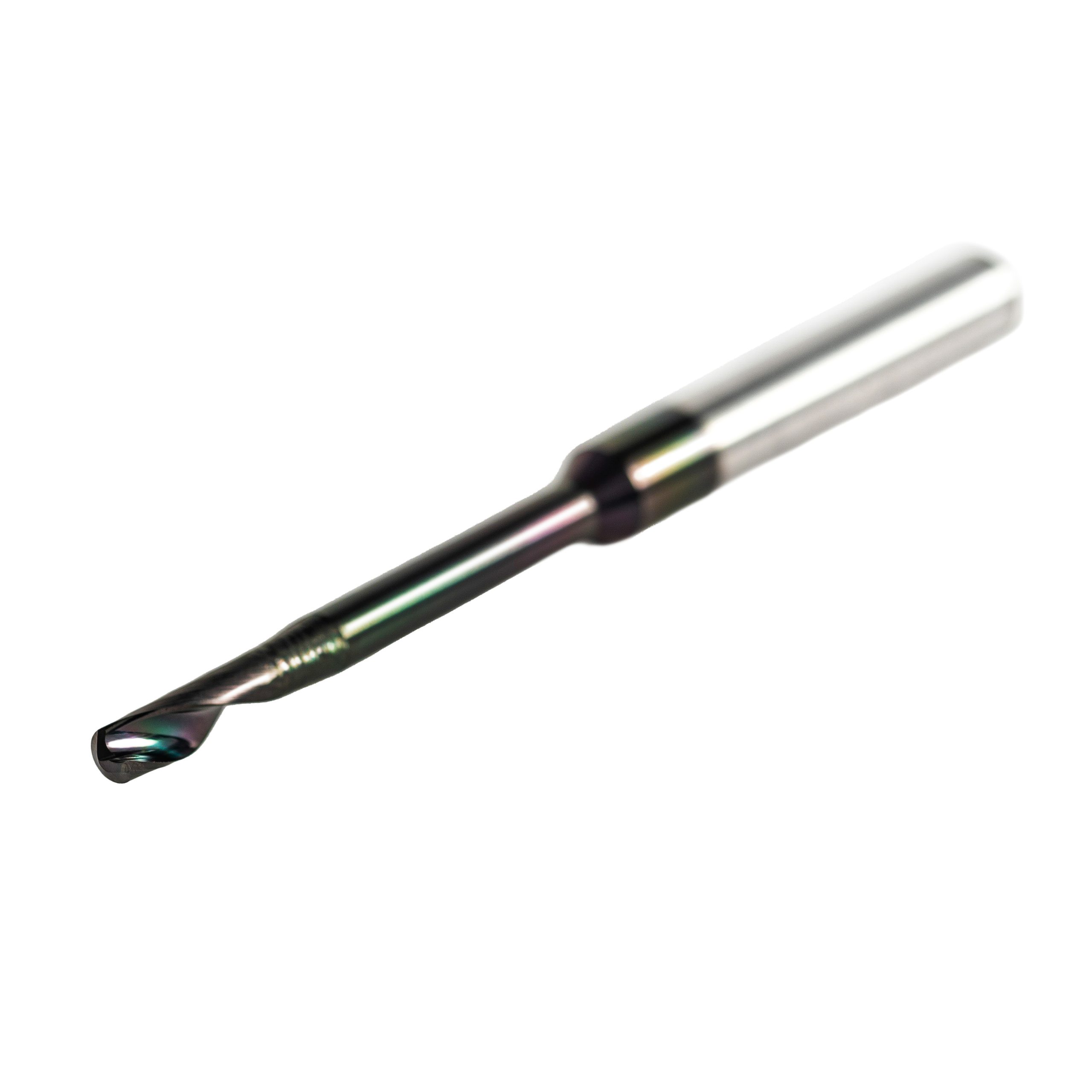 Mèche une flûte au carbure "fini miroir" - 5x18/50x100x8mm revêtement DLC – Image 4