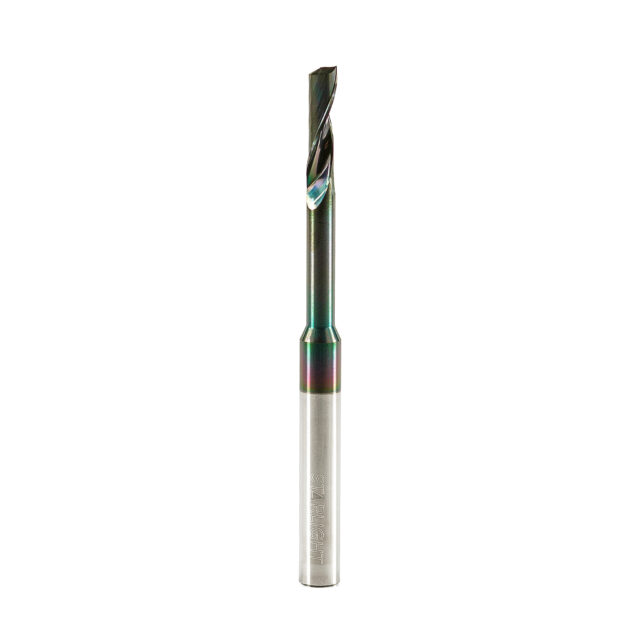 Mèche une flûte au carbure "fini miroir" - 6x20/50x100x8mm revêtement DLC – Image 3