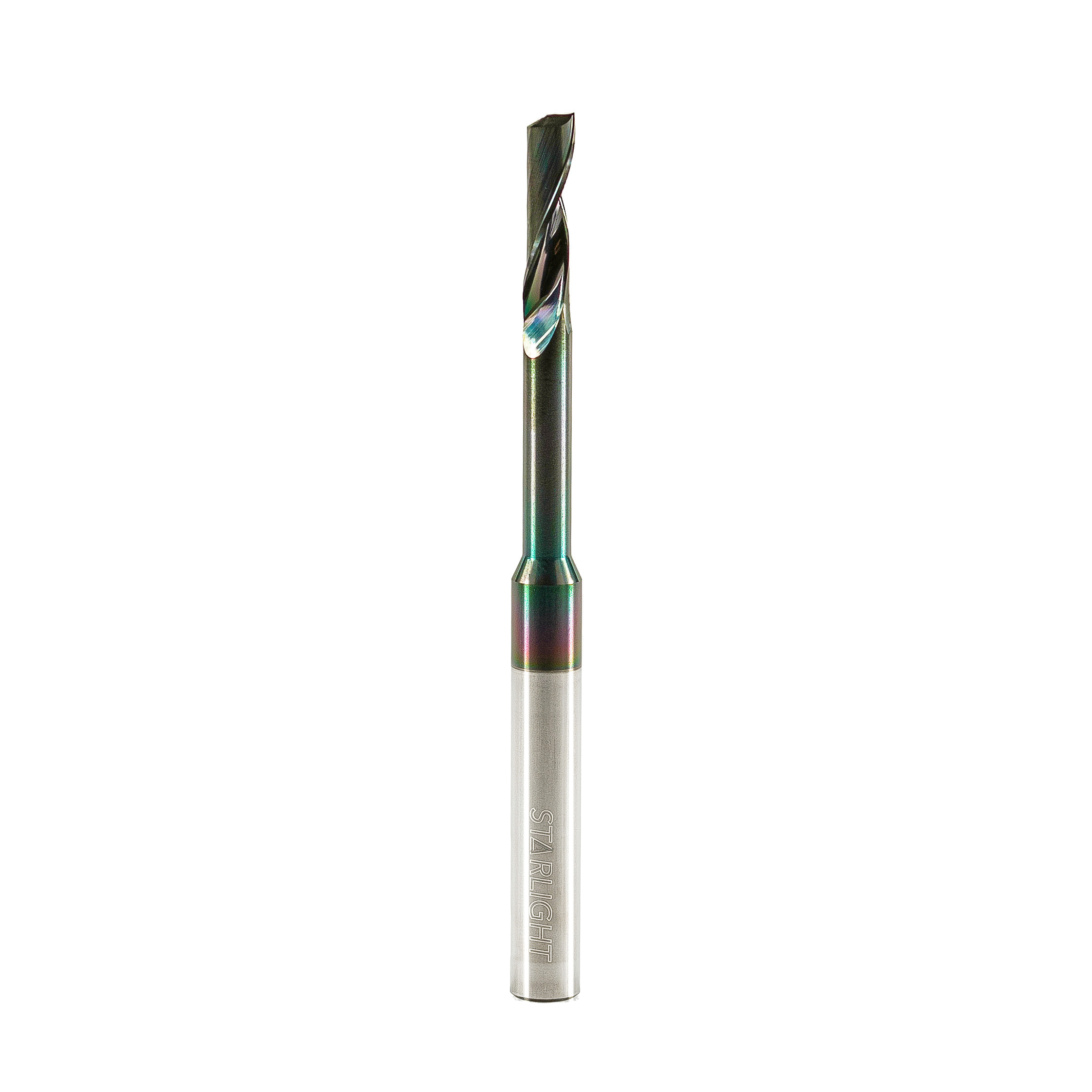 Mèche une flûte au carbure "fini miroir" - 6x20/50x100x8mm revêtement DLC – Image 3