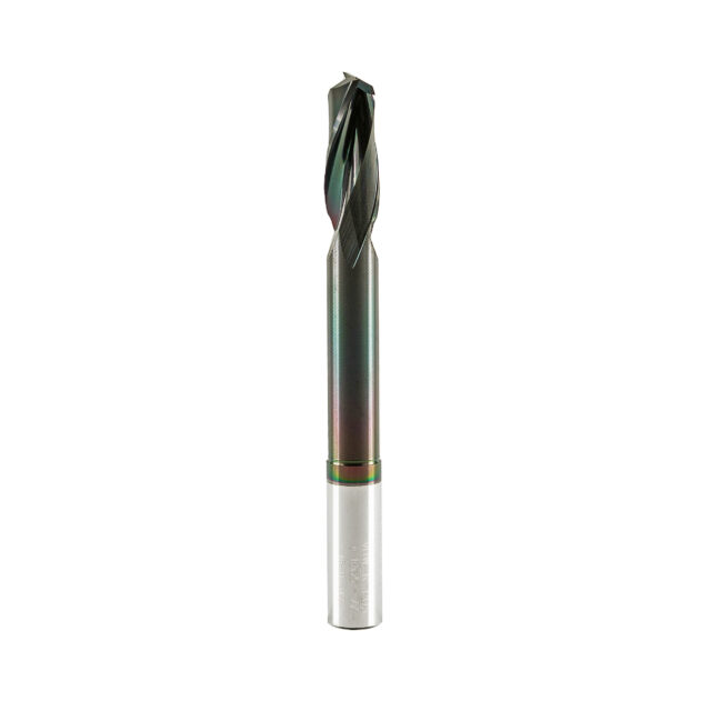 Double Flute End Mill with Carbide "Mirror Finish" - 10x25/70x100x10mm DLC Coating