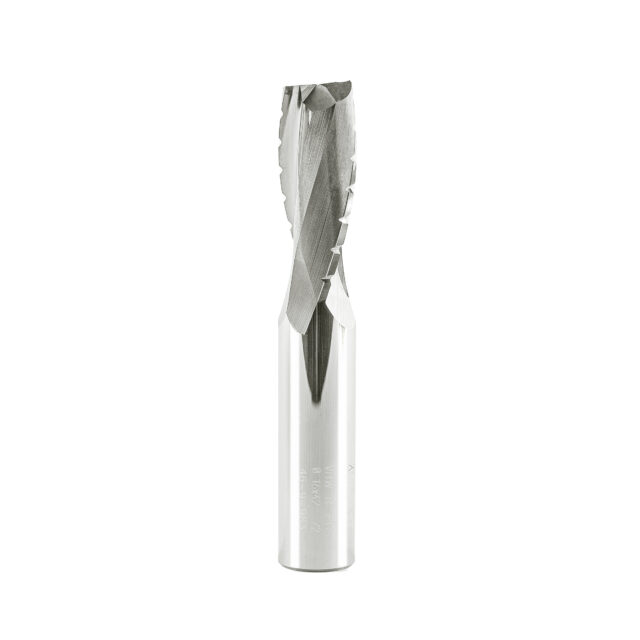 Double Flute End Mill with Carbide "Mirror Finish" with Chip Breaker - 16x42x100x16mm