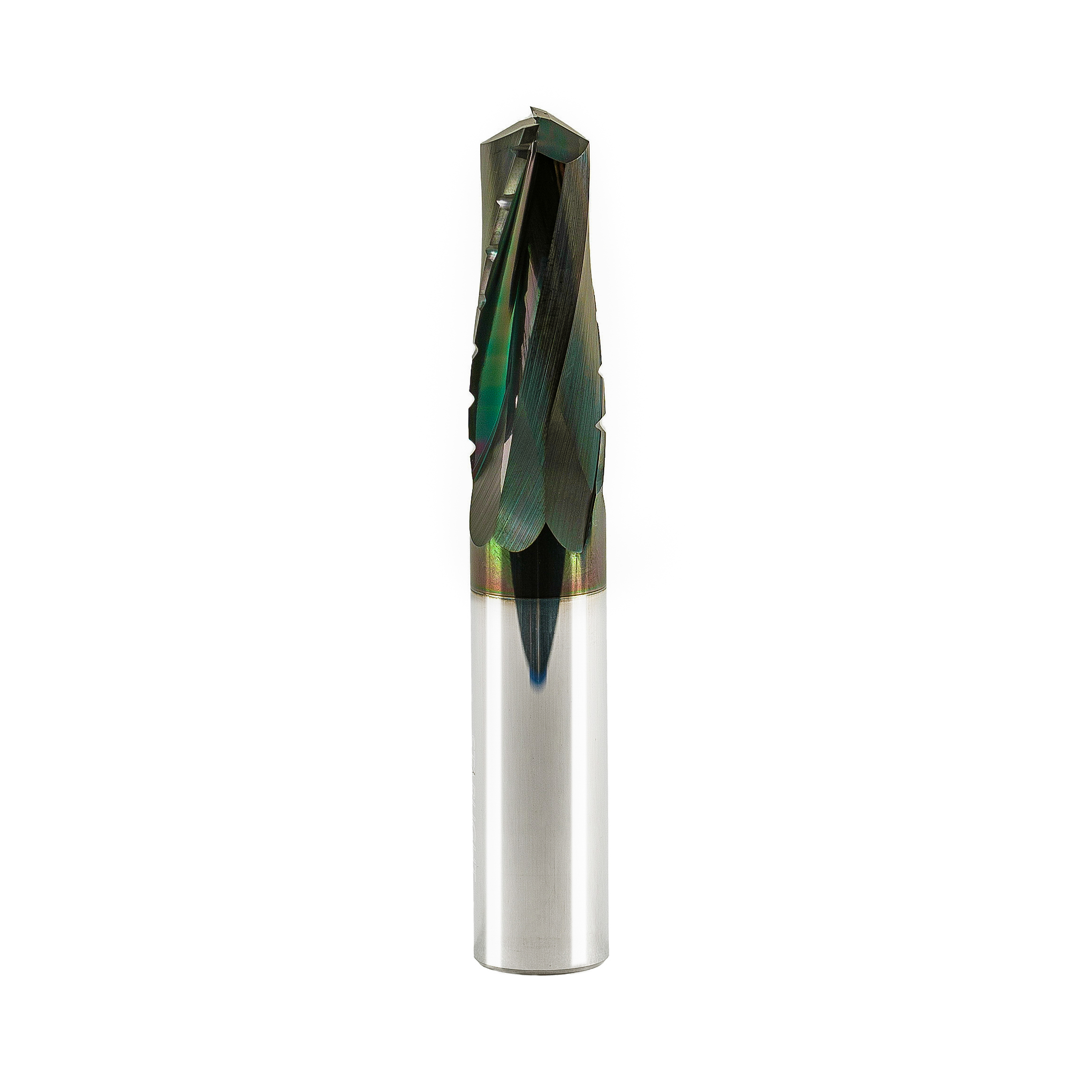 Double Flute End Mill with Carbide "Mirror Finish" with Chip Breaker - 16x42x100x16mm DLC Coating - Image 3