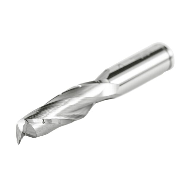 Double Flute End Mill with Carbide "Mirror Finish" with Chip Breaker - 18x62x120x18mm - Image 4