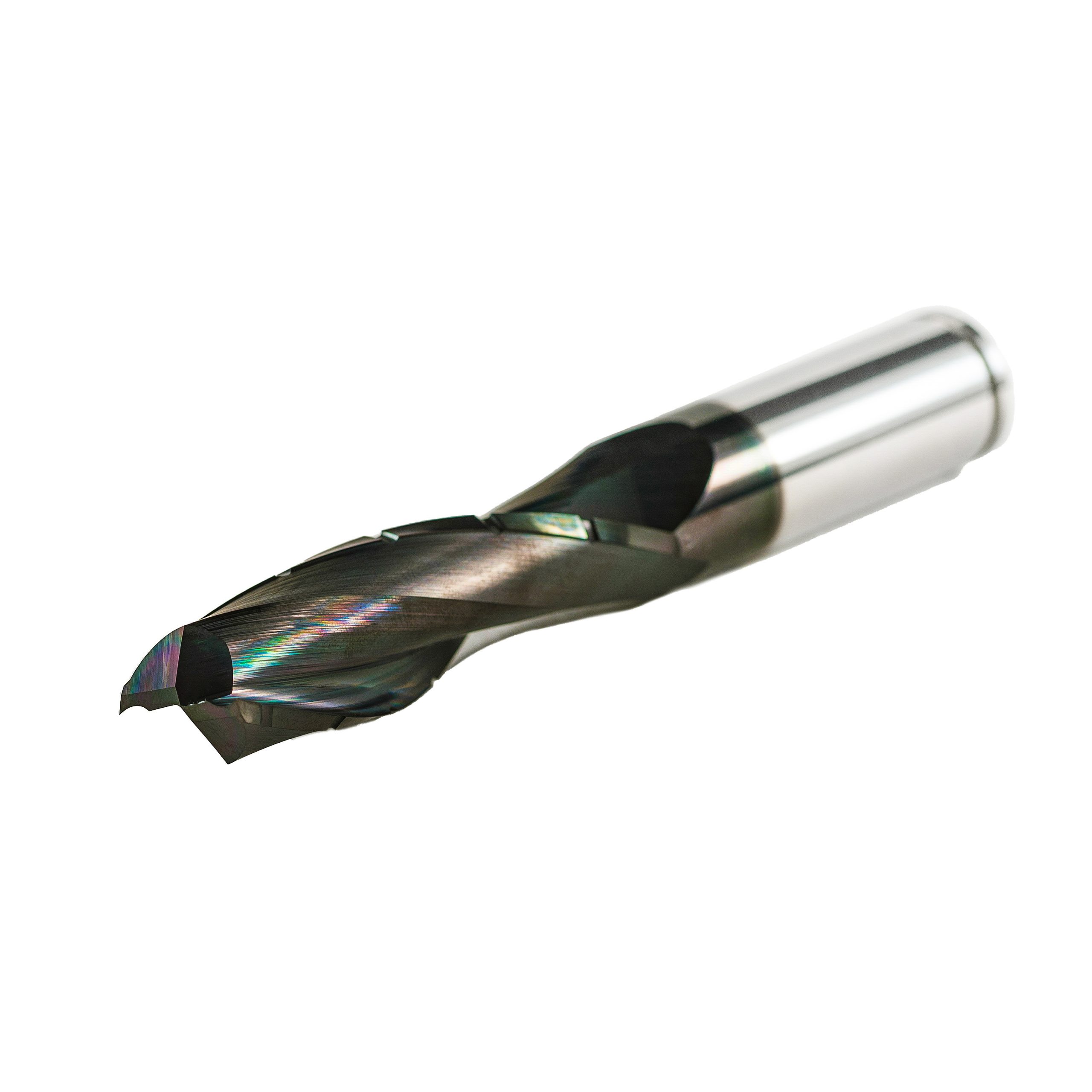 Double Flute End Mill with Carbide "Mirror Finish" with Chip Breaker - 18x62x120x18mm DLC Coating - Image 4