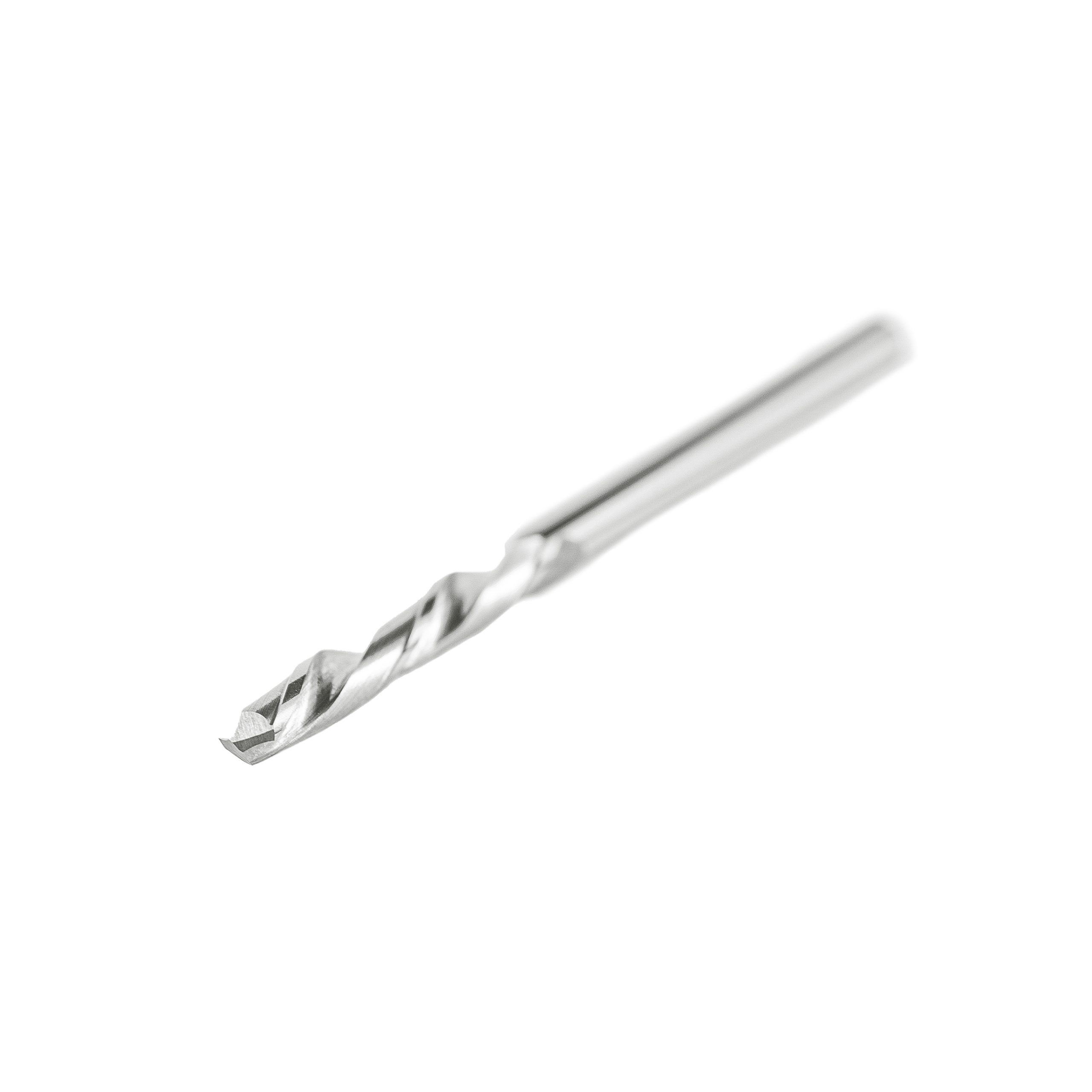 Drill deux flûtes au carbure "fini miroir" 3.2x22x55mm SX – Image 3