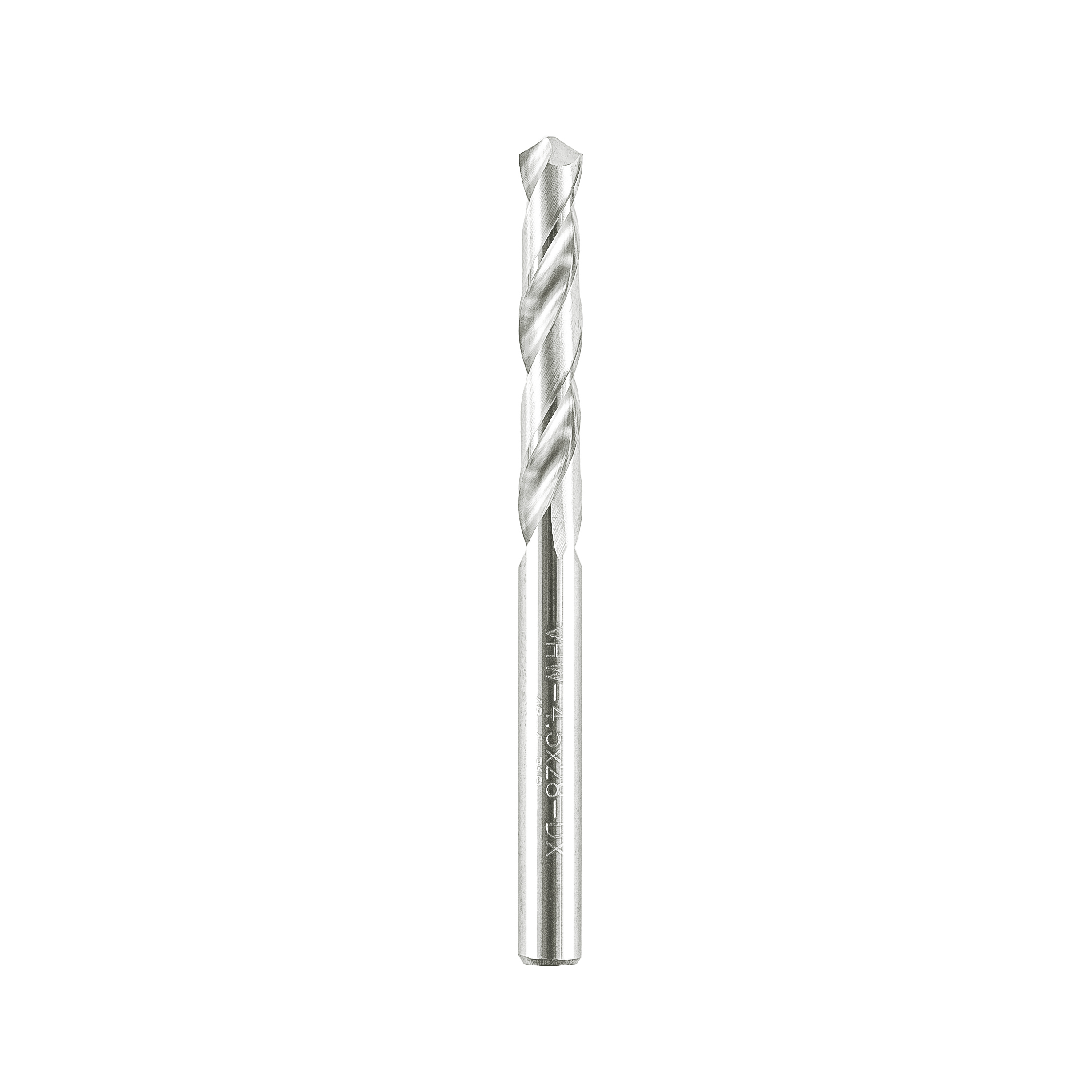 kl-to-0112-1 Drill 2 Flutes with Carbide "Mirror Finish" - 4.5x28x58mm DX