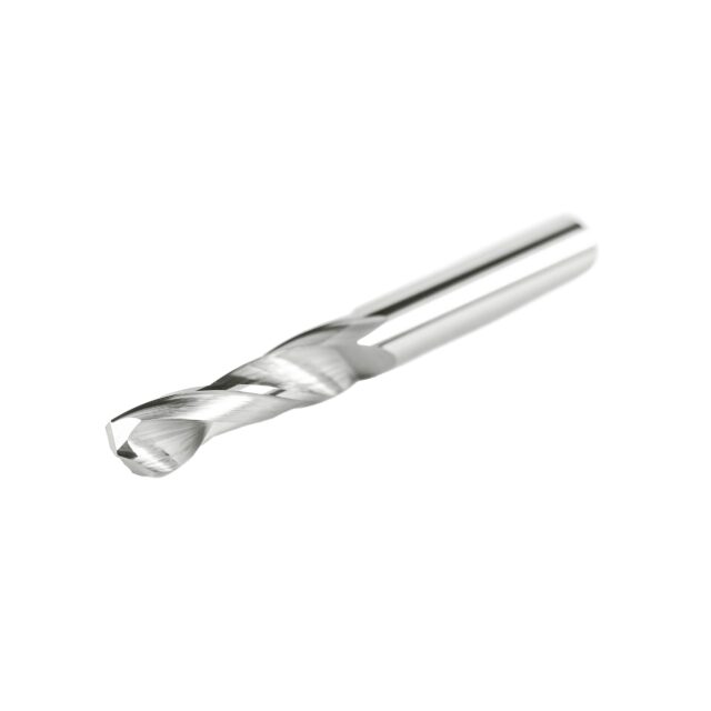 Alternative view of Drill 2 Flutes with Carbide "Mirror Finish" - 6x28x58mm DX