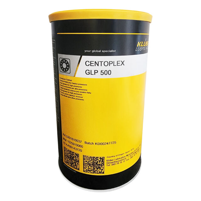 Alternative view of Kluber Centoplex GLP 500 (1K Tub)