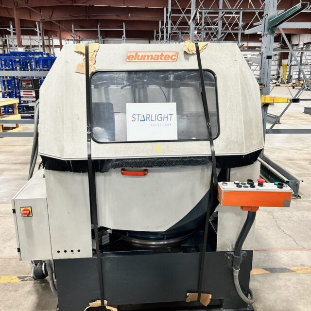Used Elumatec MGS 245 Saw | 2012 High-Precision Double Miter Saw for Aluminum & PVC