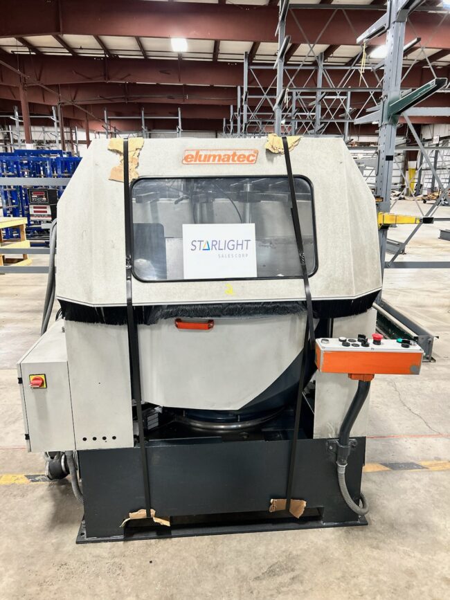 Used Elumatec MGS 245 Saw | 2012 High-Precision Double Miter Saw for Aluminum & PVC