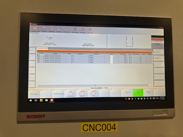 Alternative view of Usagé - Elumatec - SBZ628 S - Centre de Coupe et Usinage - 2022