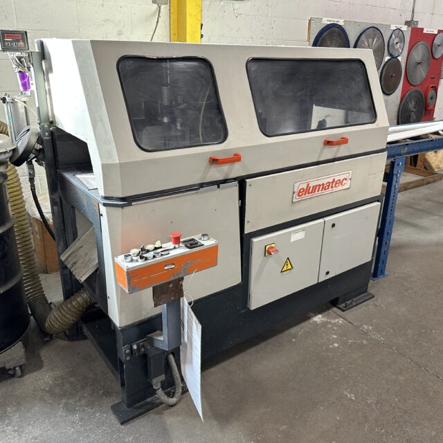 Used Elumatec SA 142/35 | High-Performance Automatic Up-Cut Saw for Aluminum & PVC