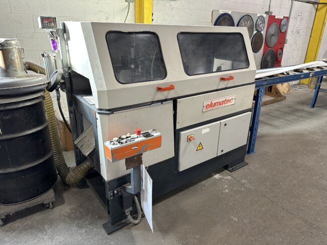 Used Elumatec SA 142/35 | High-Performance Automatic Up-Cut Saw for Aluminum & PVC