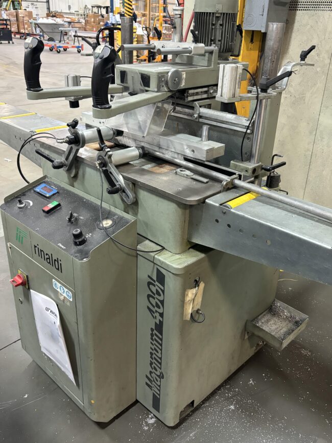 Used Rinaldi Manual Copy Router for Aluminum & PVC