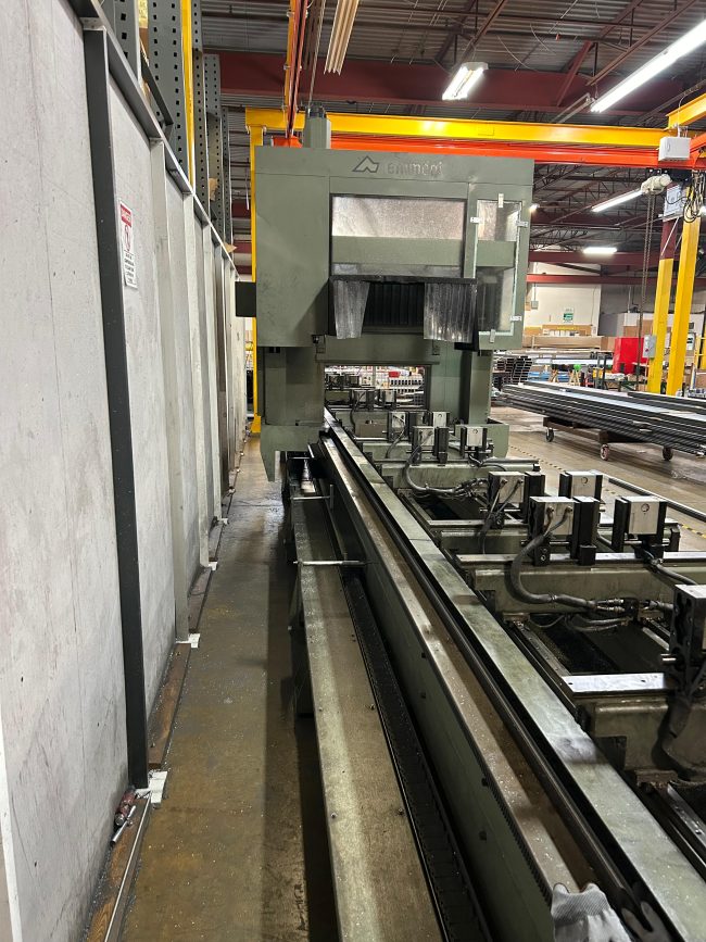 Used Emmegi Diamant 10 Meters | 4 Axis CNC Machining Center for Aluminum Extrusion