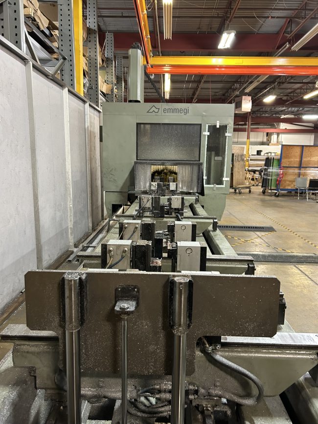 Used Emmegi Diamant 10 Meters | 4 Axis CNC Machining Center for Aluminum Extrusion