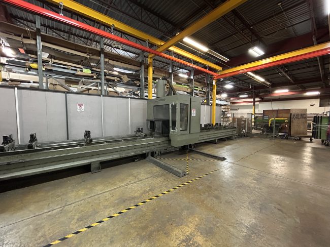 Used Emmegi Diamant 10 Meters | 4 Axis CNC Machining Center for Aluminum Extrusion