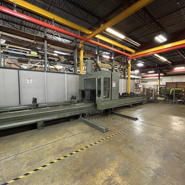 Used Emmegi Diamant 10 Meters | 4 Axis CNC Machining Center for Aluminum Extrusion