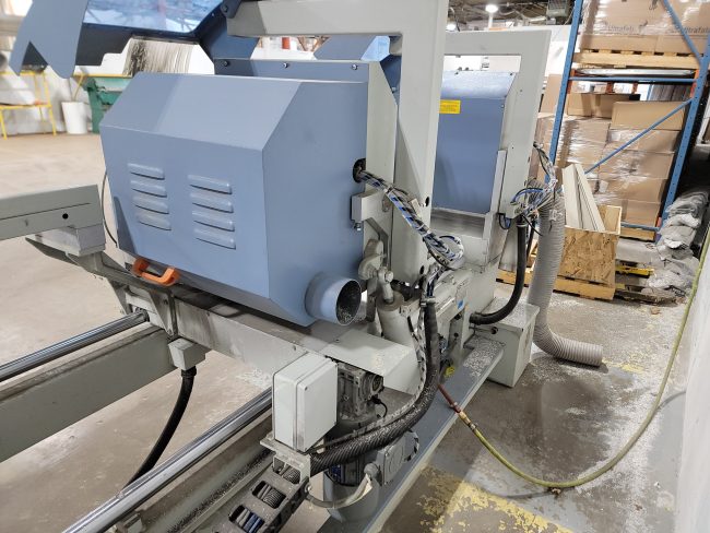 Used Haffner TT 4-05 | High-Precision Double Mitre Saw for PVC & Aluminum
