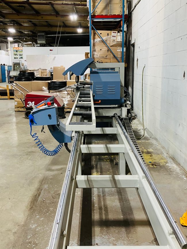Used Haffner TT 4-05 – Precision PVC & Aluminum Saw with Auto Positioning
