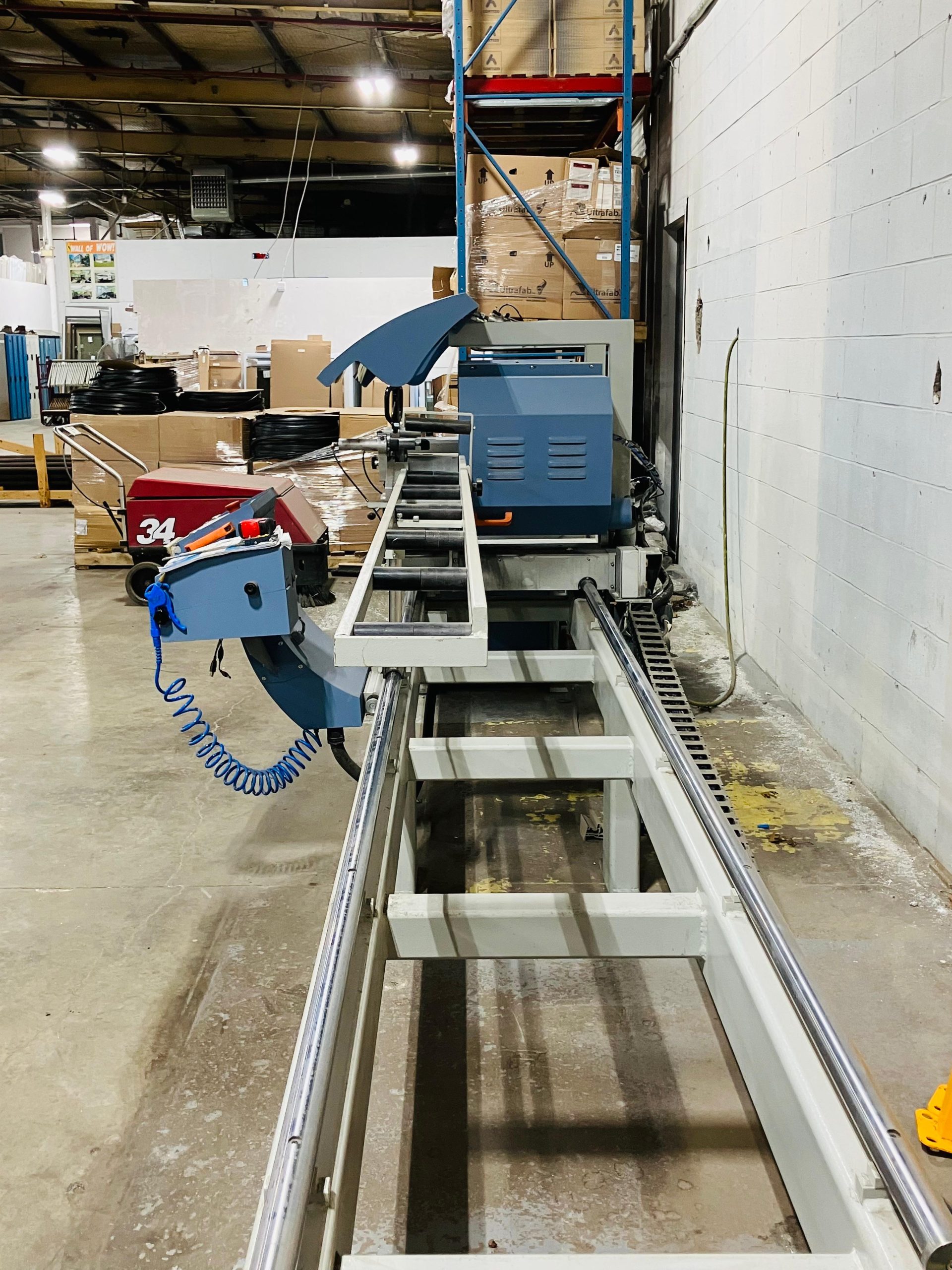 Used Haffner TT 4-05 – Precision PVC & Aluminum Saw with Auto Positioning