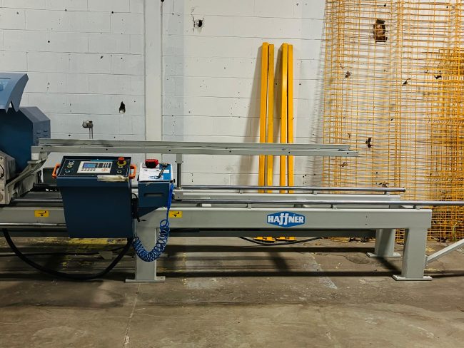 Haffner TT 4-05 – Precision PVC & Aluminum Saw with Auto Positioning