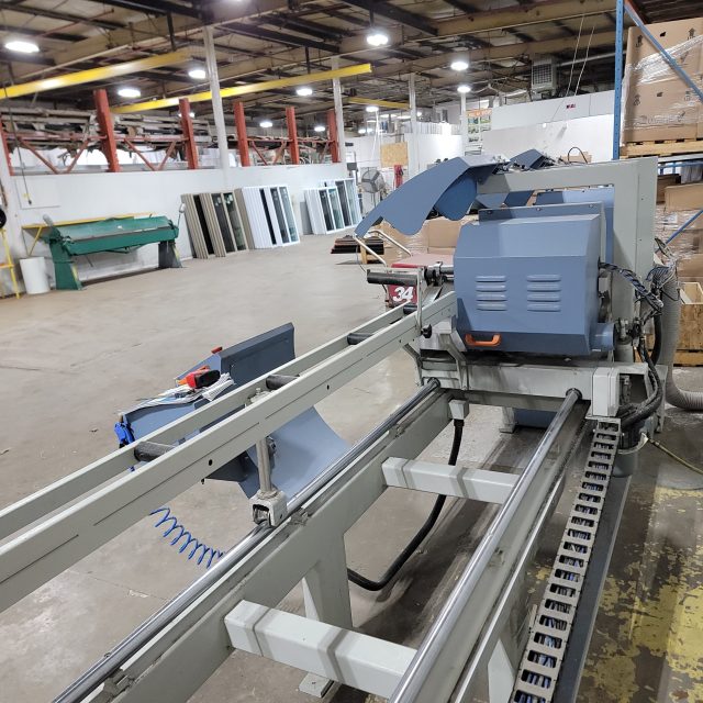 Used Haffner TT 4-05 | High-Precision Double Mitre Saw for PVC & Aluminum