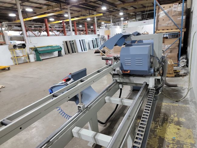 Used Haffner TT 4-05 | High-Precision Double Mitre Saw for PVC & Aluminum